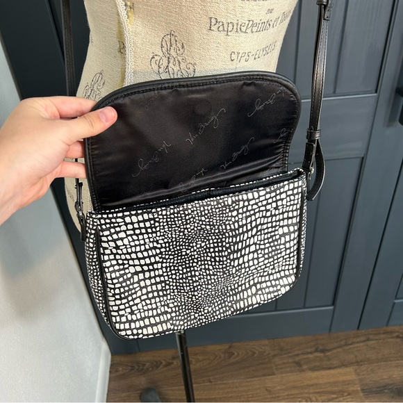 Vera Bradley Midnight Snakeskin Crossbody Purse - Picture 4 of 8
